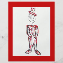 Novio del el día de San Valentín Flyer Personalizado