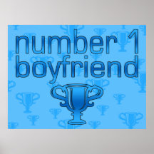 Novio del número 1 posters