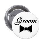 Novio (pajarita negra) pins