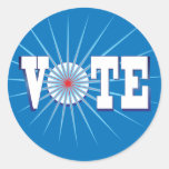 NowPower • ¡VOTO! Pegatinas, azules