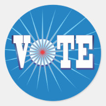 NowPower • ¡VOTO! Pegatinas, azules