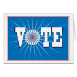 NowPower • ¡VOTO! Tarjeta, azul