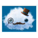 Nube apuesta tarjeta postal