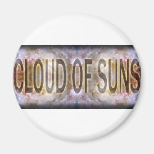 Nube de la camiseta de los soles iman para frigorífico