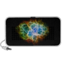 Nube del espacio de la estrella de la nebulosa de  notebook altavoces