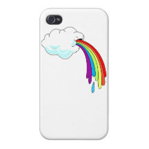 Nube divertida iPhone 4/4S fundas