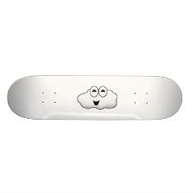 Nube linda del dibujo animado patinetas personalizadas