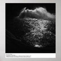 Nube sobre ondas de Ansel Adams Impresiones