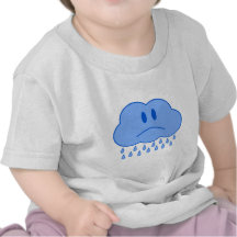 Nube triste camiseta