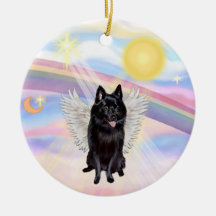 Nubes - ángel del Schipperke Ornamentos De Reyes