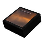 Nubes de la puesta del sol; Promocional Cajas De Joyas