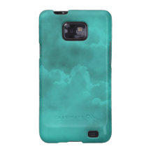 Nubes de la turquesa galaxy s2 fundas