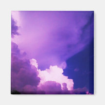 Nubes de tormenta del imán