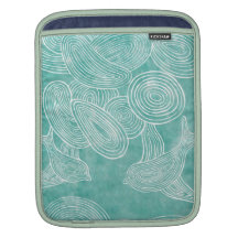 Nubes del n de los pájaros funda para iPads