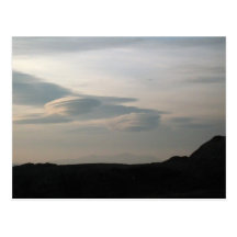 Nubes del UFO Postales