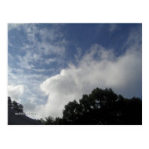 nubes en el cielo tarjetas postales