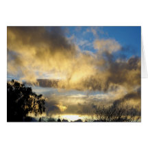 Nubes frescas tarjetas