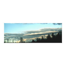 Nubes Impresiones En Lona Estiradas