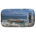 Nubes Wispy sobre las rocas; Personalizable