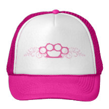 Nudillos de cobre amarillo rosados gorras de camionero