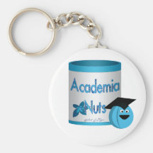 Nueces de la academia llaveros personalizados