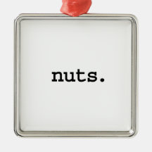 nueces ornamento para reyes magos