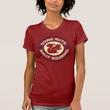 Nueces que van de la ardilla de la reunión - para  camisetas