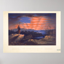 Nuestra bandera llevada cielo de Guillermo Bauly Impresiones