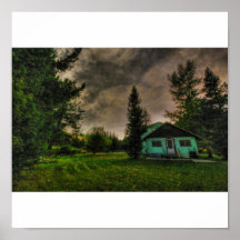 Nuestra cabina en el pequeño Blackfoot, Elliston,  Poster