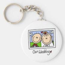 Nuestra novia del boda y camisetas y regalos del n llaveros personalizados