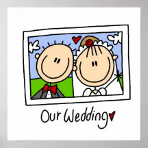 Nuestra novia del boda y camisetas y regalos del n impresiones
