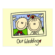 Nuestra novia del boda y camisetas y regalos del n postales