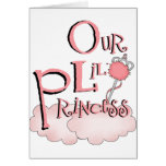 Nuestra princesa de Lil Felicitación