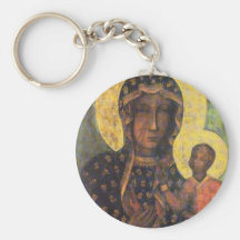 Nuestra señora de Czestochowa Llaveros Personalizados