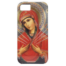 Nuestra señora de dolores iPhone 5 Case-Mate cárcasa