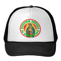 Nuestra Señora de Guadalupe Gorros Bordados