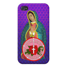 Nuestra señora de Guadalupe iPhone 4 Carcasa