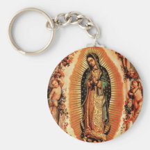Nuestra señora de Guadalupe Llavero Personalizado