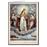 Nuestra señora de la misericordia tarjetón