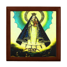 NUESTRA SEÑORA OF CHARITY BY LIZ LOZ CAJA DE RECUERDO