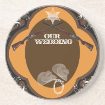 Nuestro boda de la escopeta posavasos manualidades