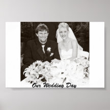 Nuestro día de boda impresiones