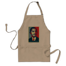 Nuestro presidente Obama Delantal