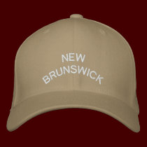 Nueva casquillo bordado de Bruswick gorra de béisb gorras bordados