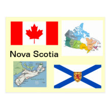Nueva Escocia Canadá Tarjeta Postal