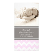 Nueva invitación del nacimiento del bebé de la pla tarjeta personal
