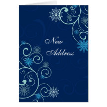 Nueva tarjeta de Navidad de la dirección de la nie
