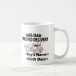 Nueva taza de café personalizada del bebé del papá
