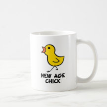 Nueva taza del polluelo de la edad