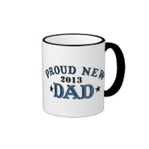 Nueva taza orgullosa del azul del papá